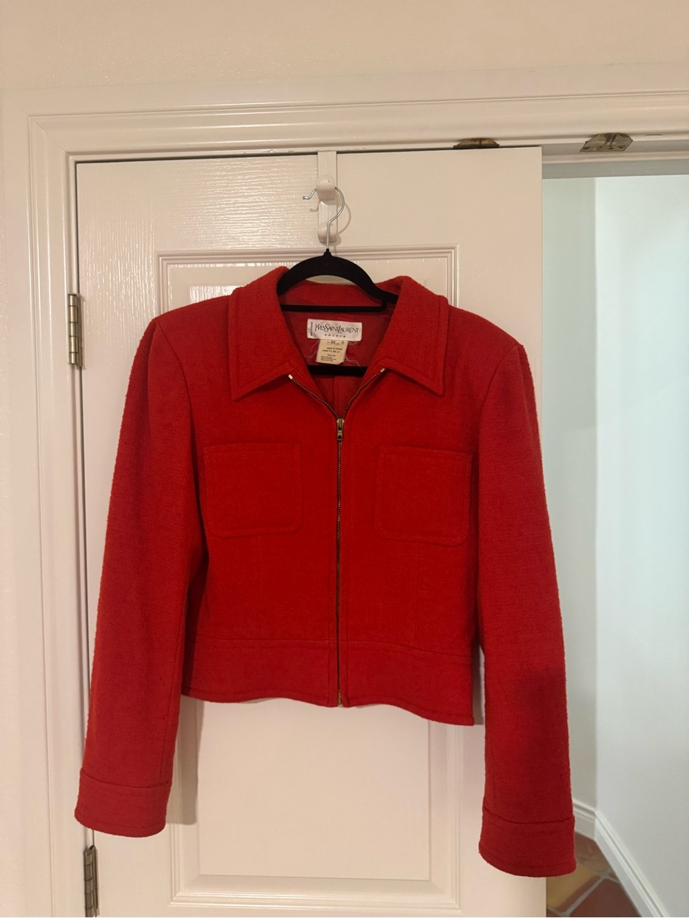 Yves Saint Laurent Wool Jacket Size 6